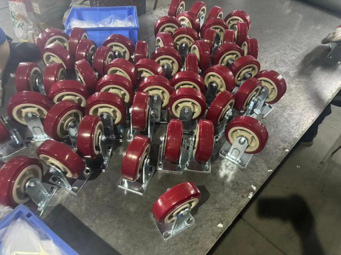 Heavy Duty Trolley Wheels With Ball Bearing 90mm-125mm 0