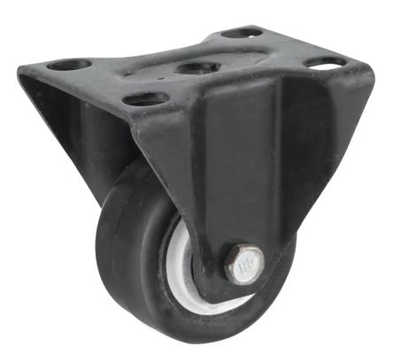 6 Inch Heavy Duty Solid White Wheel 350KG Bearing Nylon Trolley Caster Wheels OEM China