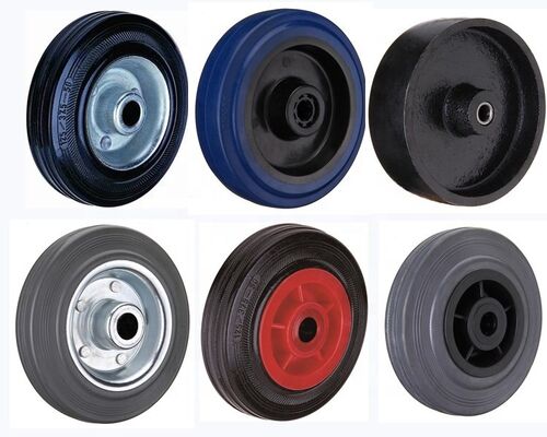 5'' Medical Bed Casters 125kg Stem Type Anti Winding Hospital Wheels