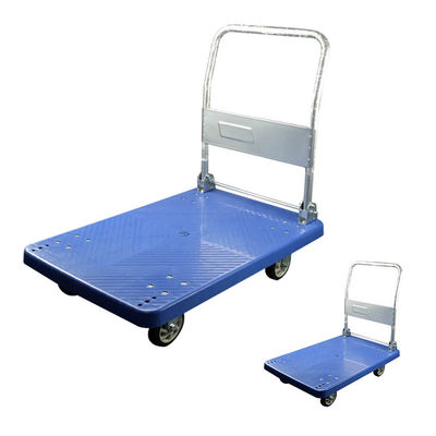 660lbs Capacity 90x60cm Foldable Platform Trolley Heavy Duty