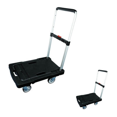 660lbs Capacity 90x60cm Foldable Platform Trolley Heavy Duty