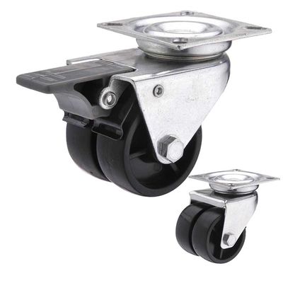Adjustable Leveling Caster Wheels Perfect Combination of Durability and Efficiency 1-4 Inches Wheel Width