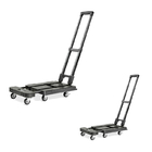 Combinable Folding Platform Trolley 100kg , Small Portable Trolley Cart Six Wheels Wholesales