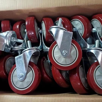 5 Inch Wheel Width Zinc Plated Medium-load Casters for Medium-load Applications