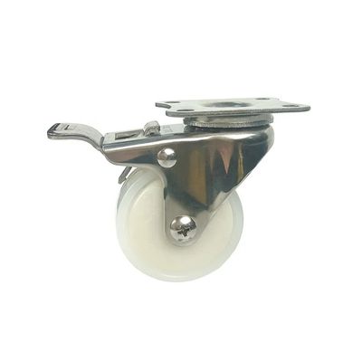 Heavy Duty Casters With Total Lock Brake And Ball Bearing For Moving Equipment