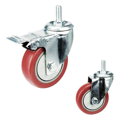 70kg Loading 4 Inch ISO9001 Pvc Ball Bearing Swivel Casters