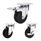 3 Inch 154lbs Capacity Medium Duty Casters With Delrin Bearing