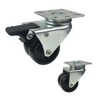 3 Inch Black Color 198lbs Capacity Light Duty Casters