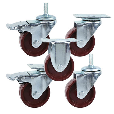 75mm Rigid Caster Wheels