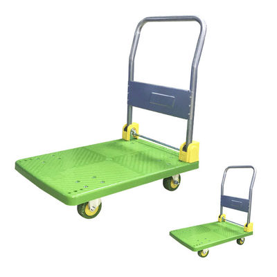 Combinable Folding Platform Trolley 100kg , Small Portable Trolley Cart Six Wheels Wholesales