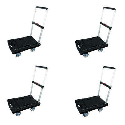 Folding Platform Trolley 150kg , 653x415mm Portable Platform Trolley