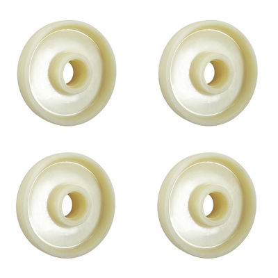 180x50mm 650kg Loading Pallet Truck Back Wheels With 6204 Ball Bearing