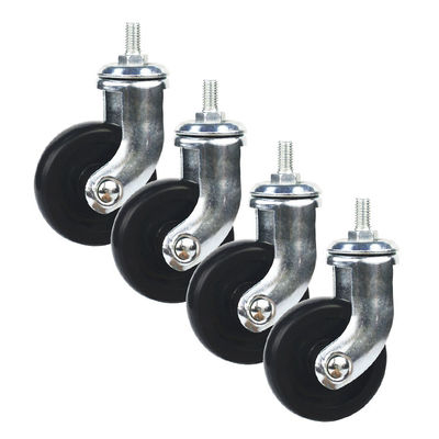 20kg Loading 60mm Trolley Wheels Heavy Duty For Food Cart
