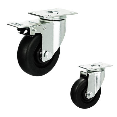 125mm 100kg Loading Phenolic Caster Wheels Heat Resistant