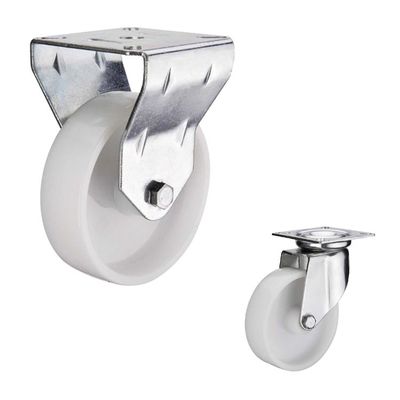 38kg Loading 50mm Nylon Wheels , ISO9001 Heavy Duty Nylon Caster Wheels