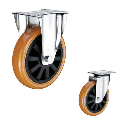 330kg Capacity 5" Heavy Duty Polyurethane Casters With Ball Bearing
