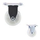 2in 66lbs White PP Direction Wheel Rigid Light Duty Casters For Sale