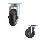 110kg Loaded 100mm Wheel Medium Duty Casters For Service Carts