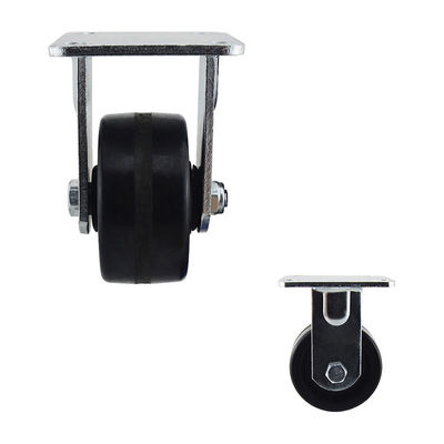 OEM Zinc Painted 4 Inch 660LBS Loaded Rigid Phenolic Castor Wheel