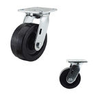 Black Heat Resistant swivel Oven Trolley 5 Inch Replacement Caster Wheels