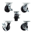 125mm Diameter 770LBS Swivel Lock Heat Resistant Caster Wheels