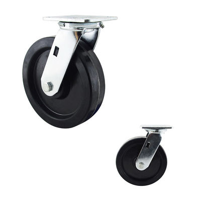 500kg Load Capacity Heavy Duty Trolley Wheel 8 Inch Industrial  Swivel Casters Wheels