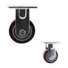 PU 4 Inch Replacement 440LBS PP Core Heavy Duty Rigid Casters