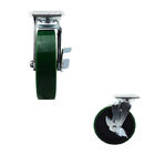 8 Inch Wheel High Capacity PU Iron Locking Swivel Castors