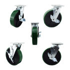 8 Inch Wheel High Capacity PU Iron Locking Swivel Castors