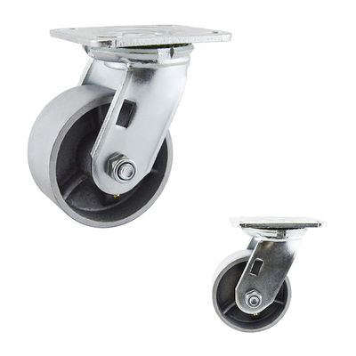 Roller Bearing 4 Inch Swivel Cast Iron Wheels For Furniture