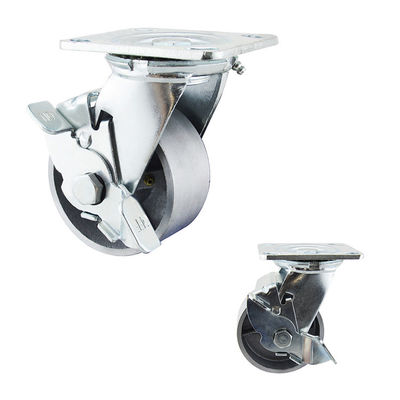200kg High Load Bearing Cast Iron 4 Inch Dolly Wheels For Cabinets Furniture