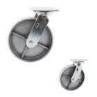 Solid Core 8 Inch 660LBS Capacity Furniture Swivel Plate Caster Wheels