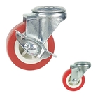 88LBS Capacity Swivel Type Light Duty Casters Red color