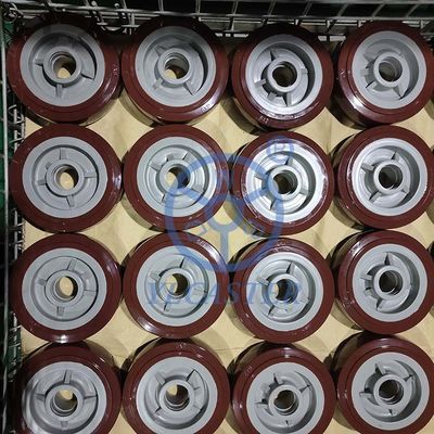 Flat Tread  200mm Silent Wheel 300kg Swivel PU Castor