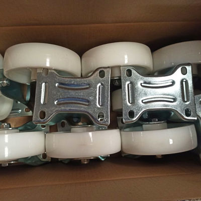 6 Inch Top Plate Rigid Type Nylon Swivel Castors