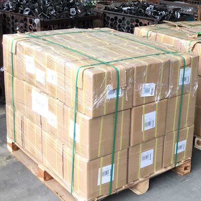 85mm Rubber Casters Swivel Threaded Stem 110lbs Capacity
