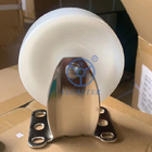 3 Inch Rigid Plate Stainless Steel Casters Solid Nylon Fixed Casters