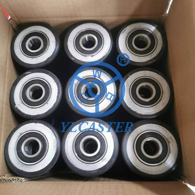 Iron Core 3" Polyurethane Load Wheels 600KG Capacity Pallet Jack Wheels