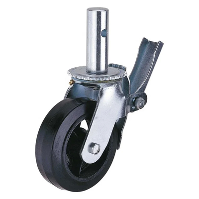 Furniture Casters Black Wheel Compatible With Most Furniture