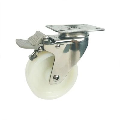 Heavy Duty American Solid Core Casters  / Casters  For Furniture 120-250KG Load Capacity Ball Bearing