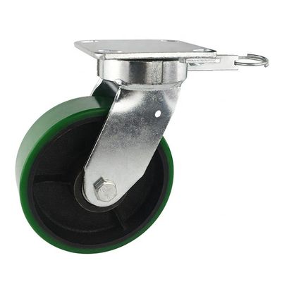 buy Phenolic Industrial Casters for Heavy-Duty Applications Grip Ring Stem Mounting Type Polyurethane Wheel online manufacturer