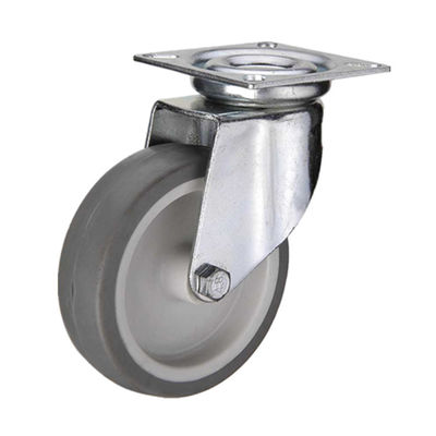 buy Expandable Stem Mounting Type Industrial Casters with No Swivel Lock and Plastic Material online manufacturer