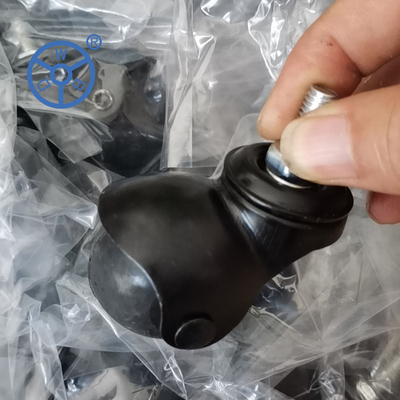 4 Inch Stainless Steel Stem Casters Industrial-Grade Easy To Install