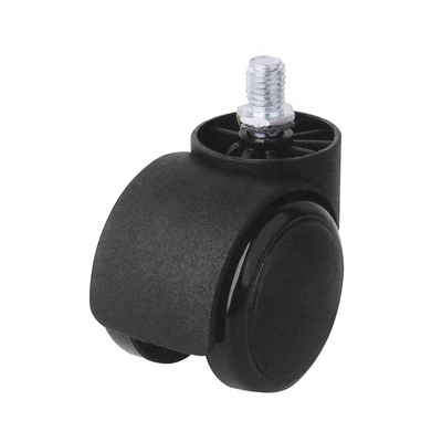 Grip Ring Stem Ball Casters for Furniture Finish Zinc Plated Threaded Stem Load Capacity 10-60 KG