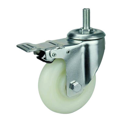 buy Zinc Painted Bracket Surface Treament Heavy Duty Casters with Ball Bearing and Iron Wheel Center online manufacturer