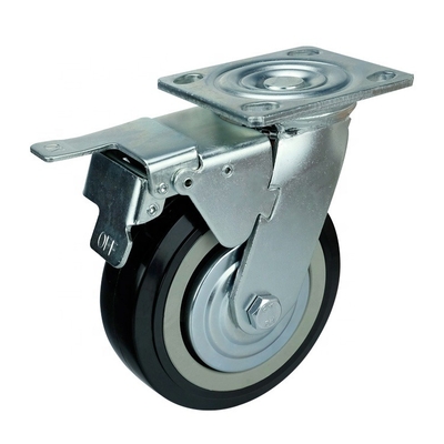 Precision Ball Bearing Medical Casters for 275lbs Load Capacity in Heavy Duty Applications