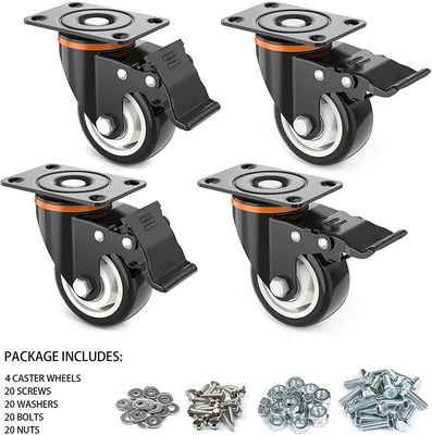 3 Inches Wheel Diameter Heavy Duty Wheel Caster for Trolley Cart Smooth and Quiet Rolling