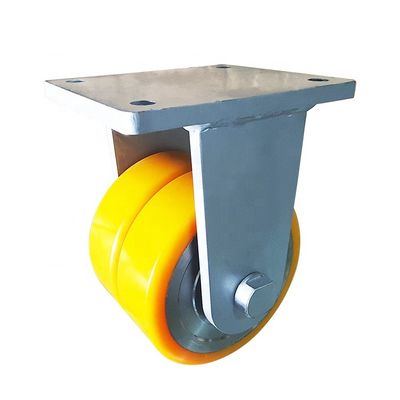 Good price 0375 Inches Bolt Hole Size Super Heavy Duty Casters Polyurethane Wheels 4 X 45 Inches Plate Size Robust Heavy Load Capacity Wheels online