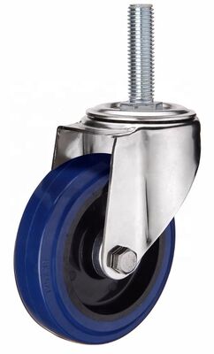 Good price Customable Industrial Rubber Caster Non Marking Tread Type Heavy Load Wheels Designed for Industrial and Material Handling online