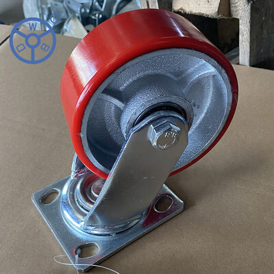 250-380KG Loaded Capacity Light Duty Casters 65mm Wheel Size Heavy Duty Durable Industrial Wheels for Equipment and Trolleys